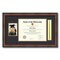 ArtToFrames 11x14 inch Diploma Frame with 5x7 Inch Image Opening and Tassel Opening - Framed with Black and Gold Mats, Comes with Regular Acrylic and Sawtooth Hanger for Wall Hanging (DIT-11x14)